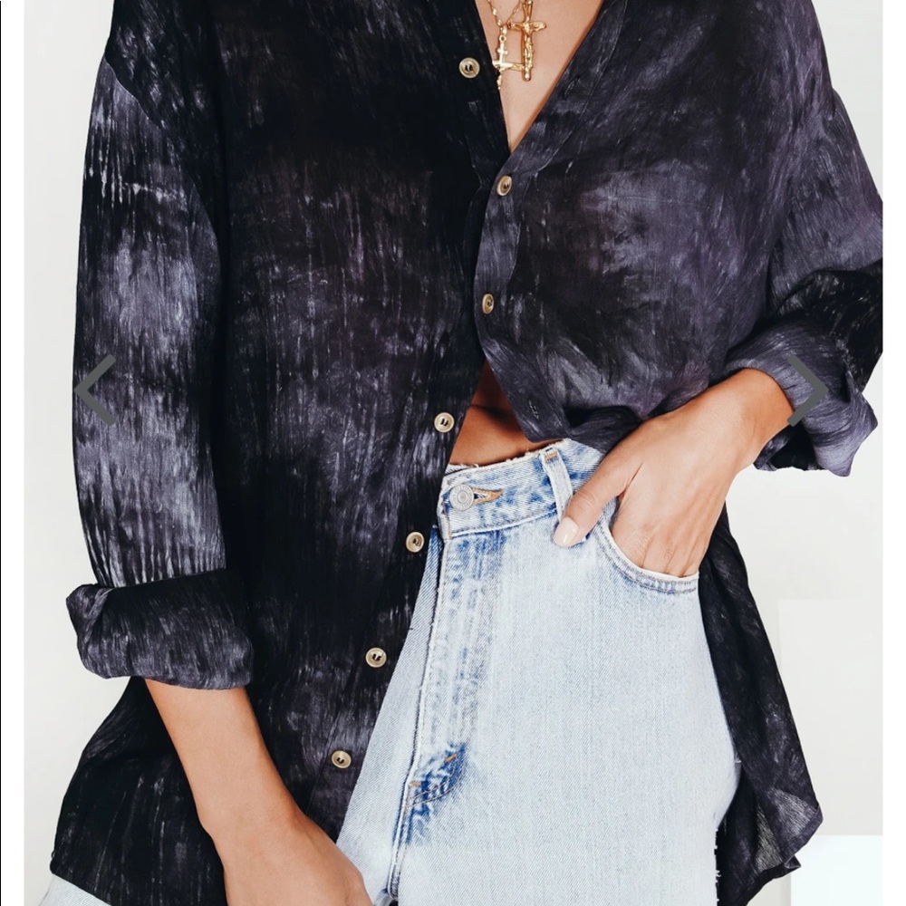 Verge Girl Rebel Rebel Button Front Shirt